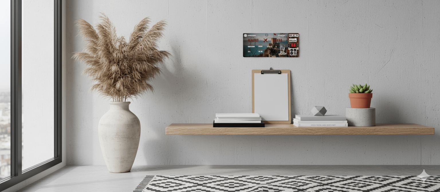 Boarding Pass con Diseño Albania - Conoce el Planeta