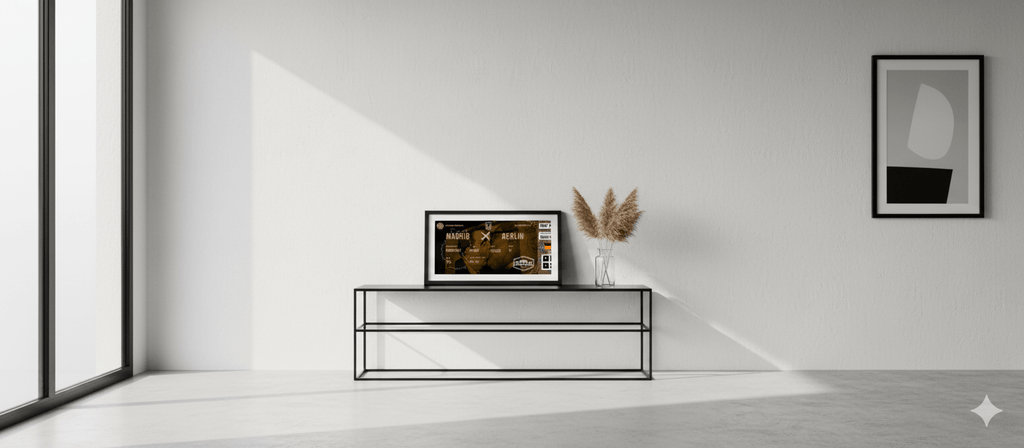 Boarding Pass con Diseño Alemania - Conoce el Planeta