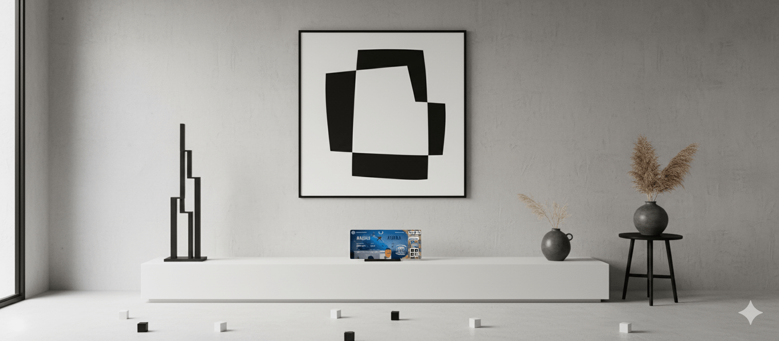 Boarding Pass con Diseño de Grecia - Conoce el Planeta