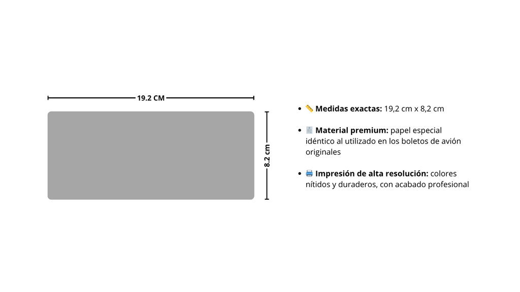 Boarding Pass minimalista de Macedonia del Norte - Conoce el Planeta